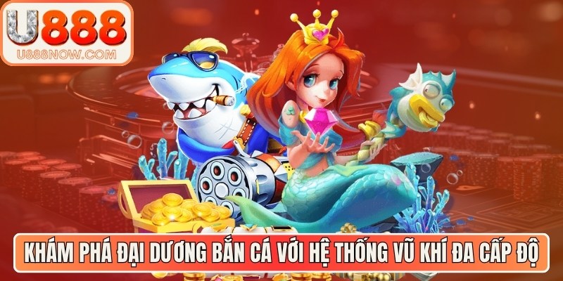 Khám phá đại dương bắn cá với hệ thống vũ khí đa cấp độ