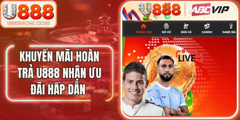 Khuyến Mãi Hoàn Trả U888