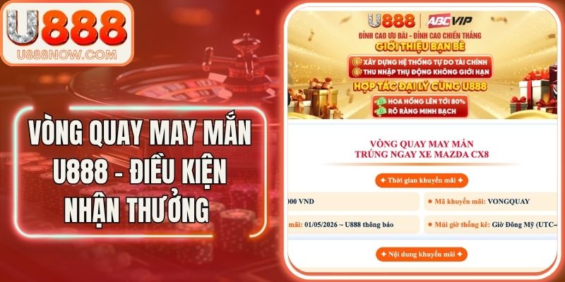 Vòng Quay May Mắn U888